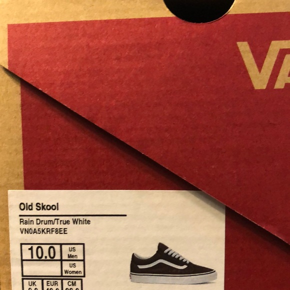 Brown Vans (Rain Drum/True White) - Picture 3 of 3